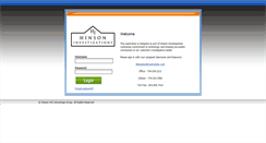 Desktop Screenshot of hinsoninvestigations.net